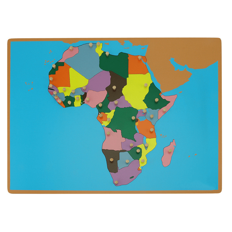 Africa Wooden Map Puzzle