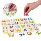 Wooden Alphabet Puzzle Board