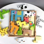 Animal Tetris Wooden Puzzle