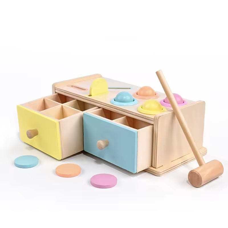 Wooden Ball Tracker Toy for Toddlers