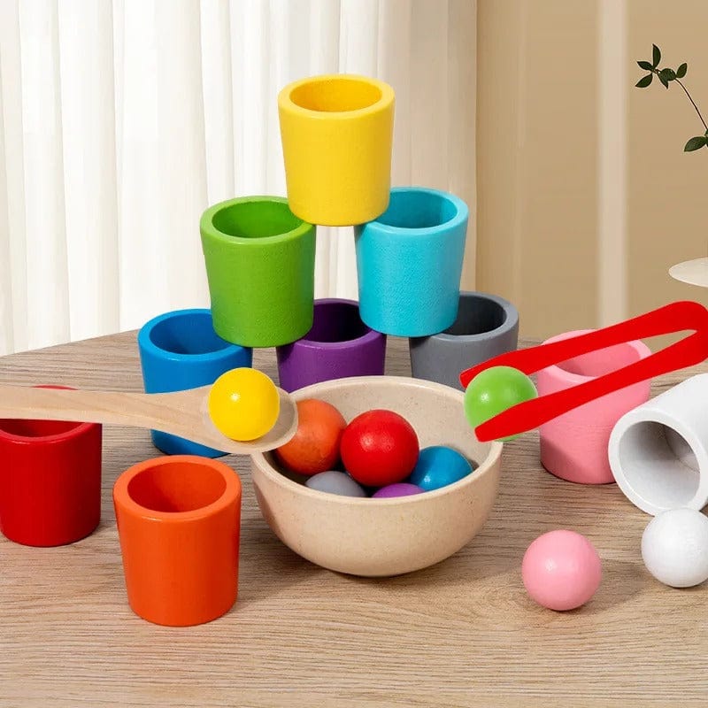 Sorting Balls and Cups Learning Toy