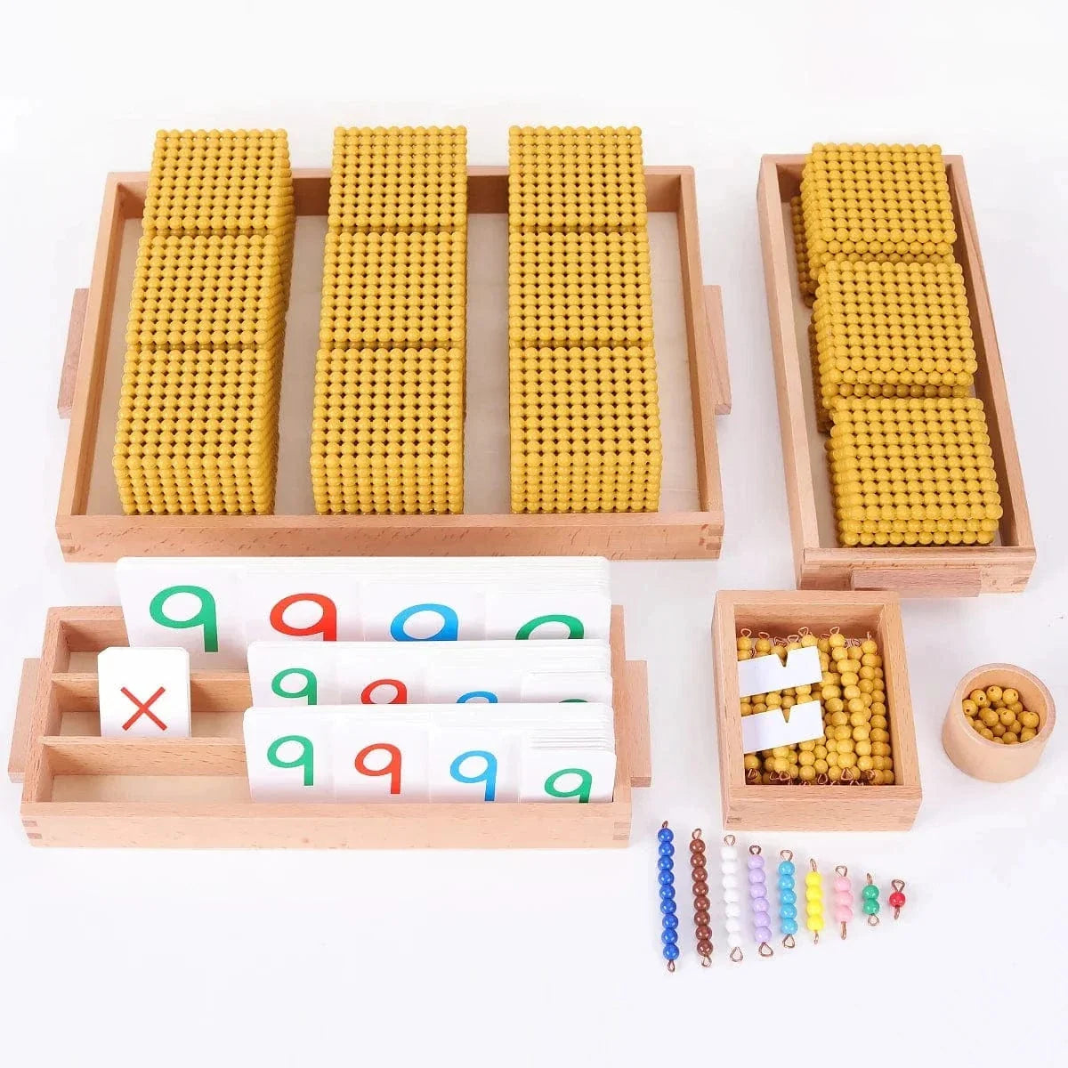 Wooden Money Bank Learning Game for Kids