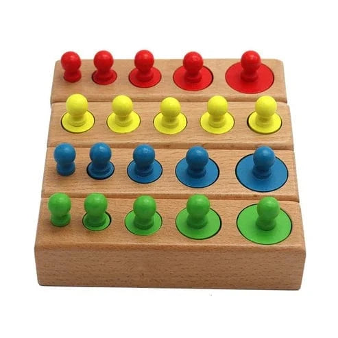 Montessori Color Cylinder Set
