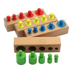 Montessori Color Cylinder Set