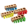 Montessori Color Cylinder Set