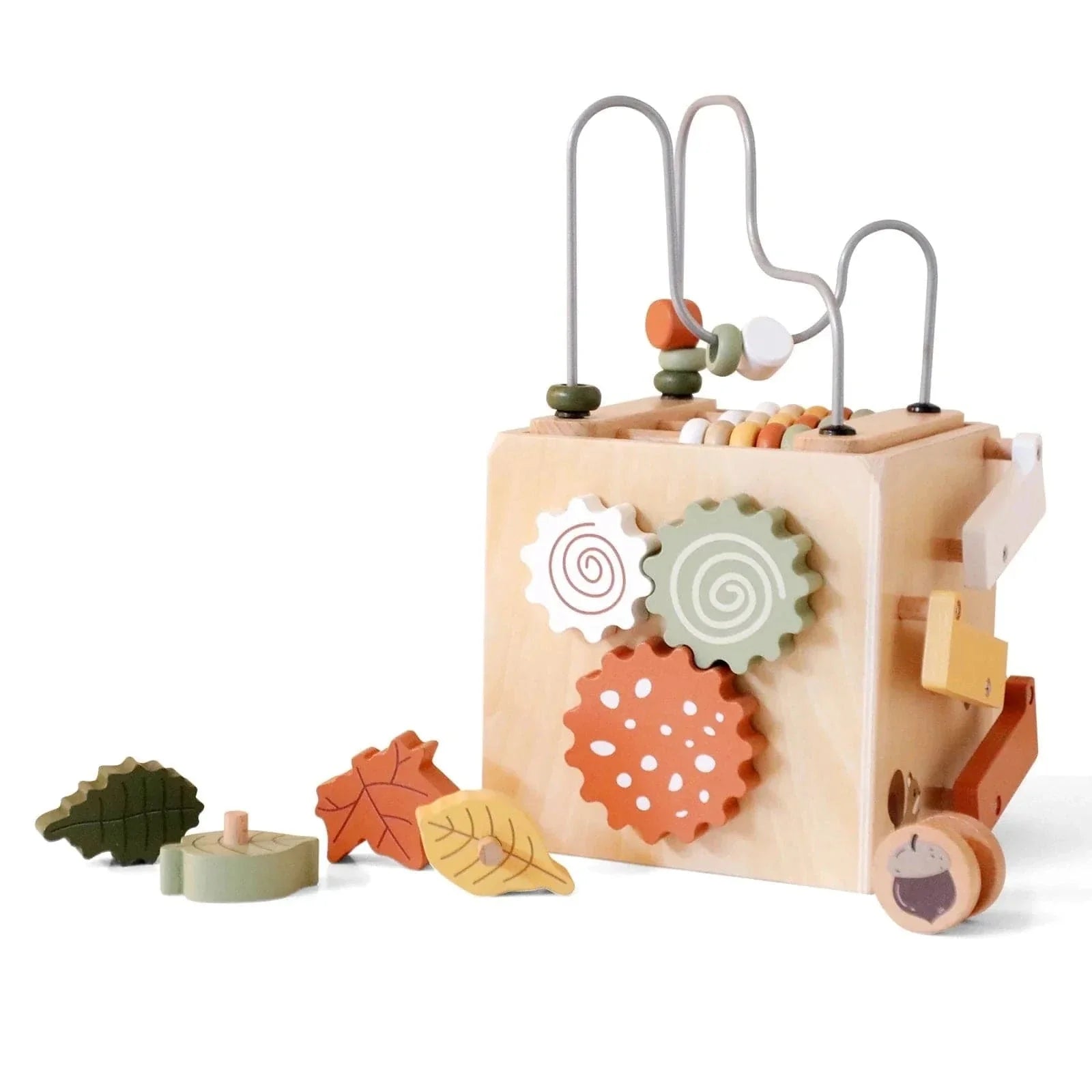Wooden Activity Cube