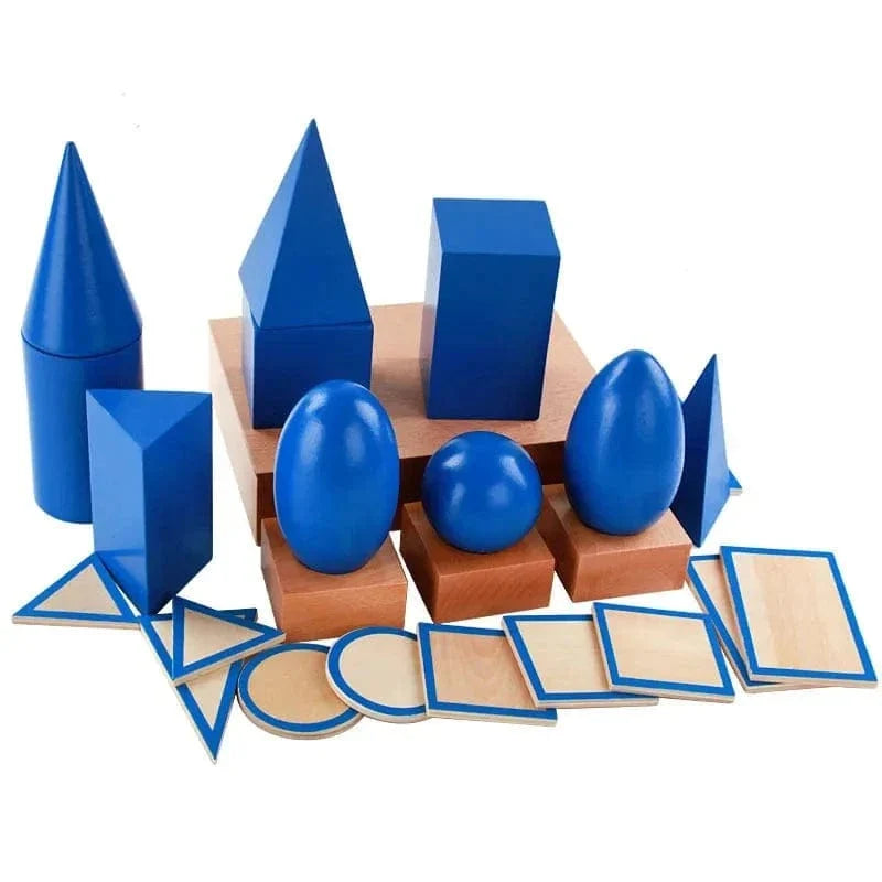 Wooden Geometric Shapes Sorting Box