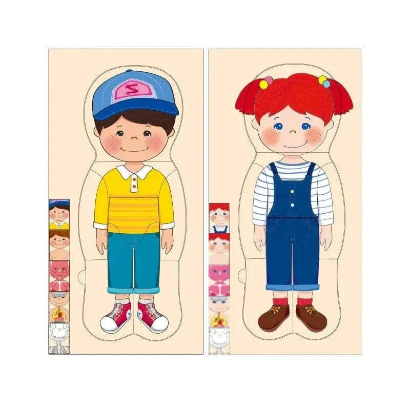 Human Body Wooden Puzzle for Kids