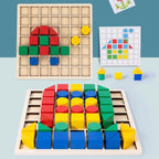 3D Wooden Shape Puzzle for Kids