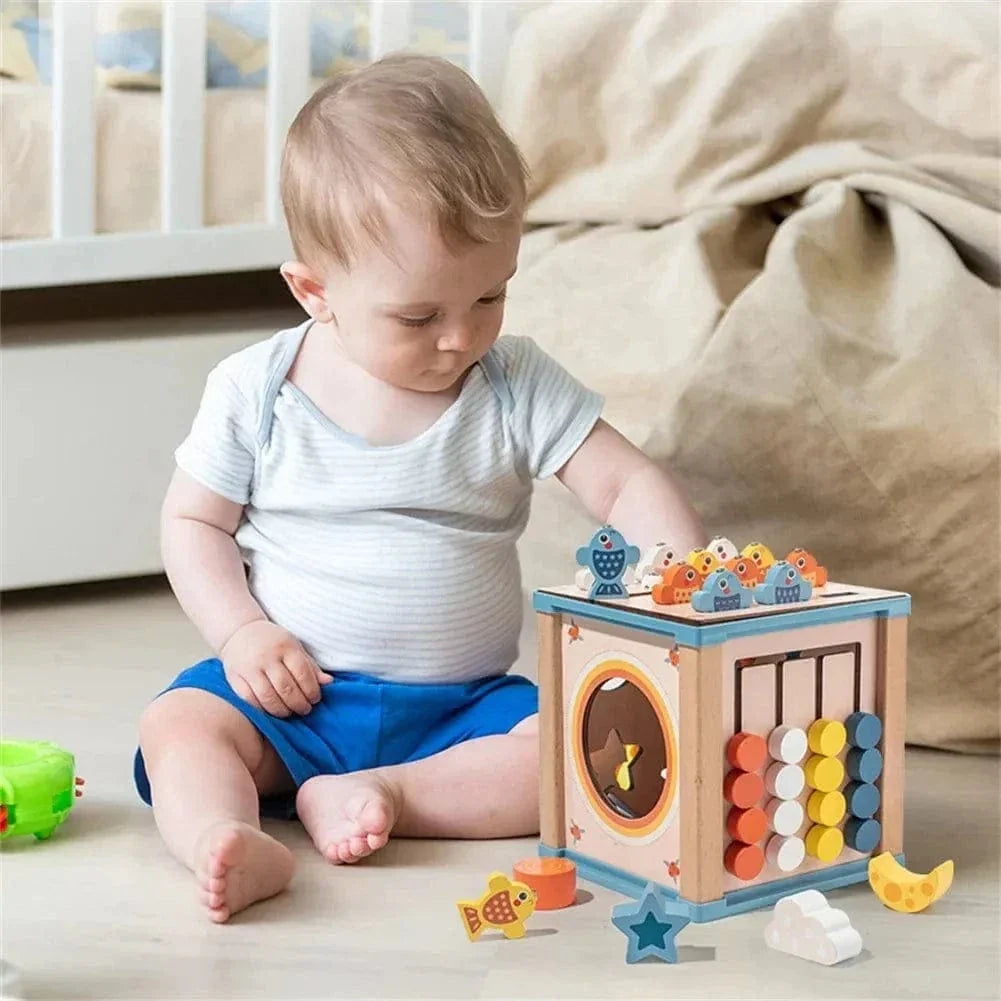 Activity Learning Cube for Toddlers