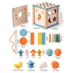 Activity Learning Cube for Toddlers