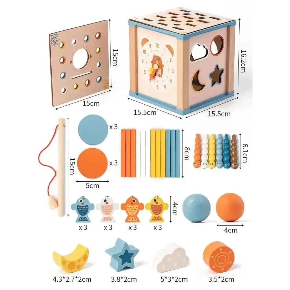 Activity Learning Cube for Toddlers