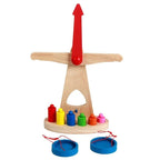 Wooden Balance Scale Toy for Kids