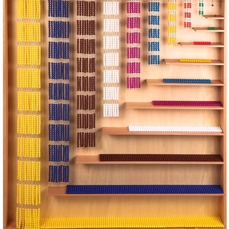 Colorful Bead Cabinet for Math Learning