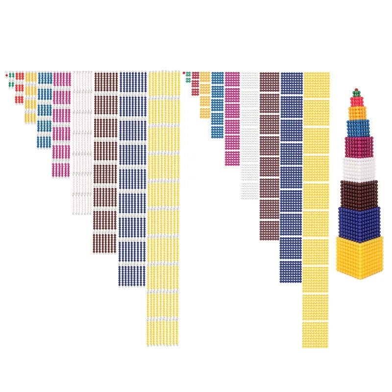 Colorful Bead Cabinet for Math Learning