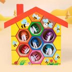 Bee Sorting Game with Tongs