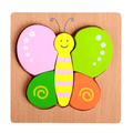Butterfly Wooden Puzzle for Toddlers