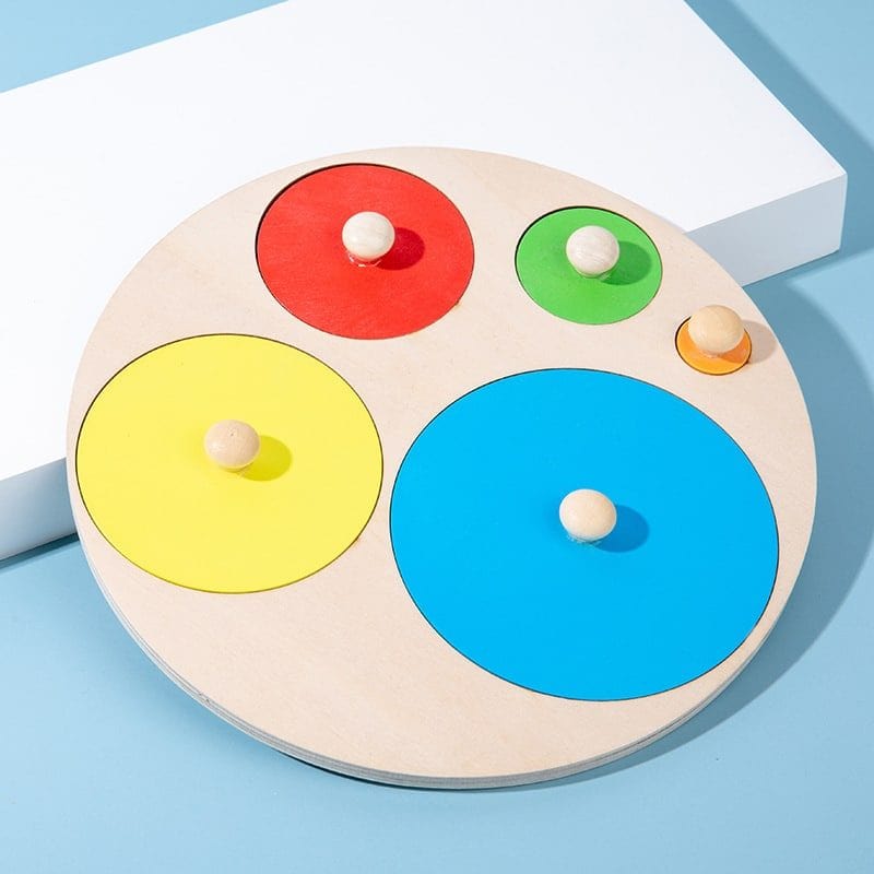 Wooden Geometric Shape Puzzle