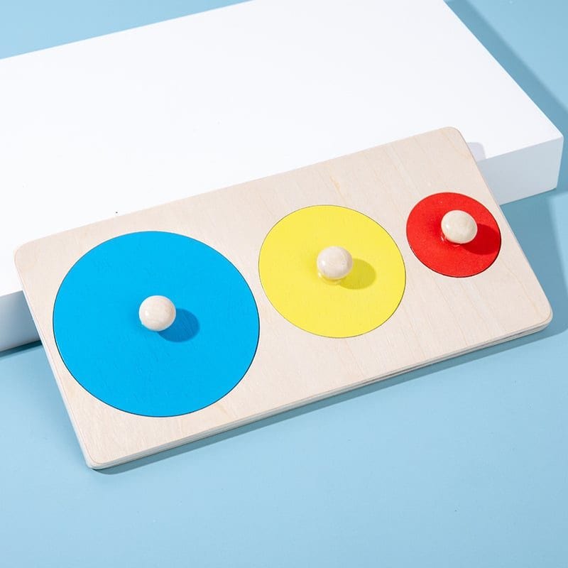 Wooden Geometric Shape Puzzle