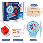 Wooden Learning Clock for Kids