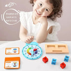 Wooden Learning Clock for Kids