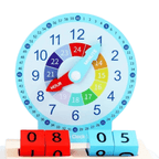 Wooden Learning Clock for Kids