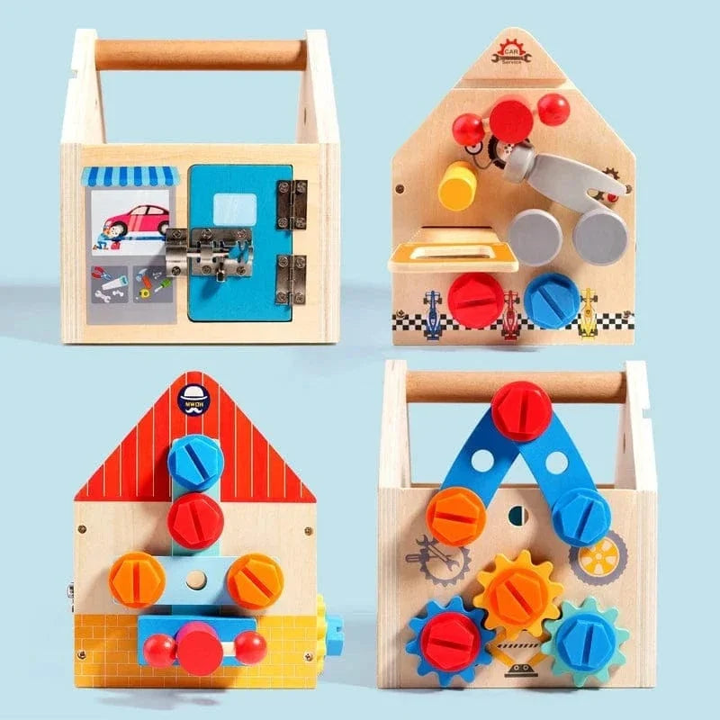 Wooden DIY Tool Set for Kids
