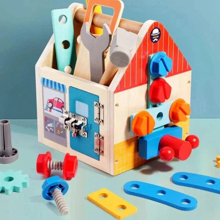 Wooden DIY Tool Set for Kids