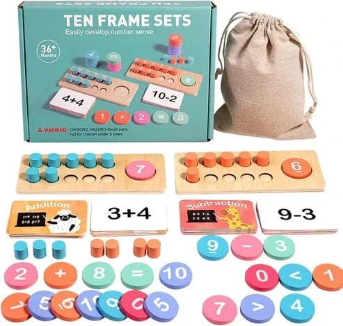 Wooden Montessori Counting Set