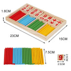 Counting Sticks Math Learning Set