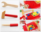 DIY-Stuhl aus Holz zum Zusammenbauen für Kinder