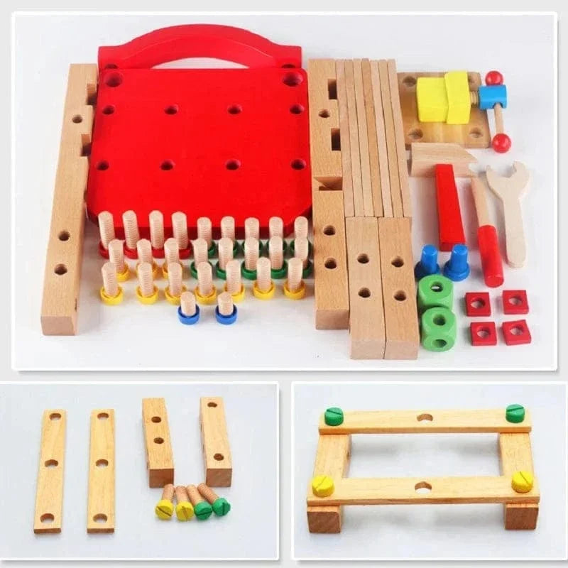 Wooden DIY Assembly Chair for Kids