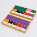 Wooden Grammar Learning Boxes for Kids