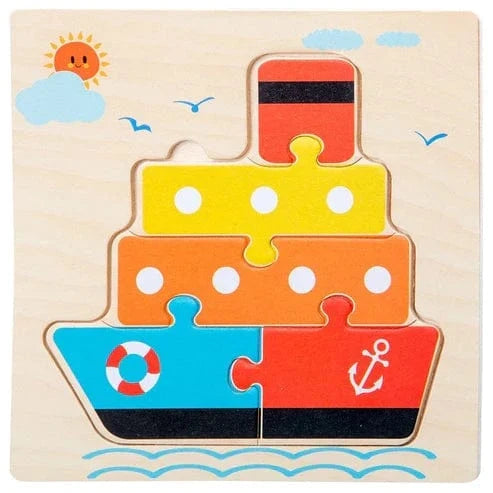 Wooden Toddler Shape Puzzle