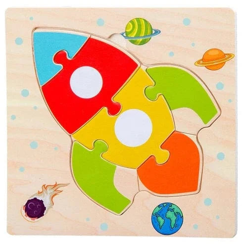 Wooden Toddler Shape Puzzle