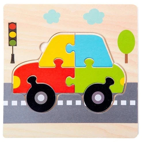 Wooden Toddler Shape Puzzle