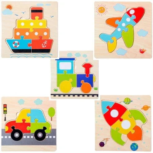 Wooden Toddler Shape Puzzle