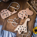Wooden Animal Lacing Toy