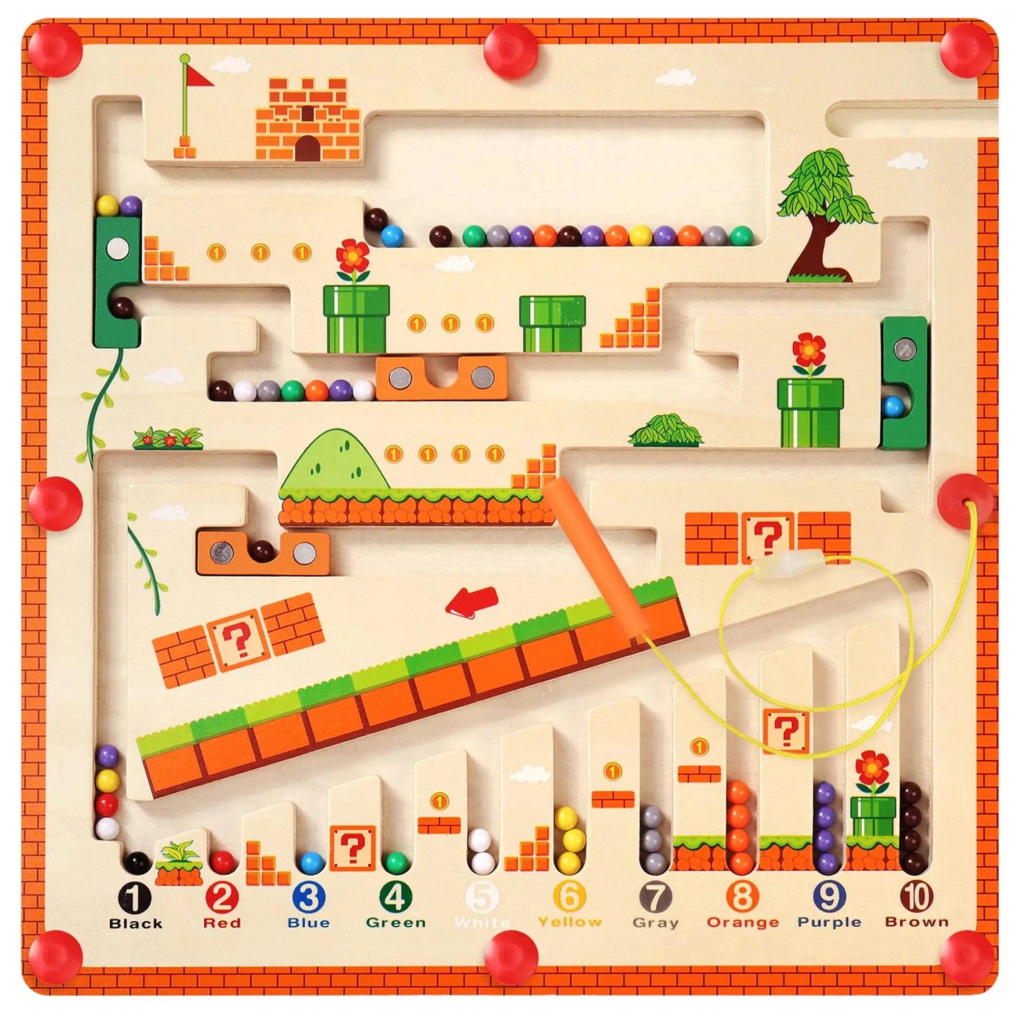 Magnetic Maze Board for Kids