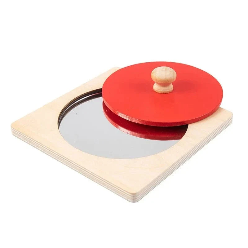 Wooden Mirror Puzzle for Toddlers