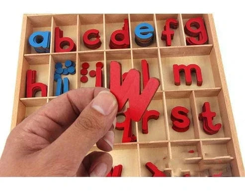 Wooden Alphabet Letter Box