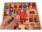 Wooden Alphabet Letter Box