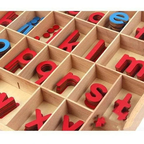 Wooden Alphabet Letter Box