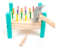 Wooden Nail Board & Hammer Set