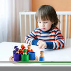 Wooden Peg Dolls Set