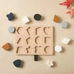 Silicone Shape Puzzle for Toddlers