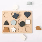 Silicone Shape Puzzle for Toddlers