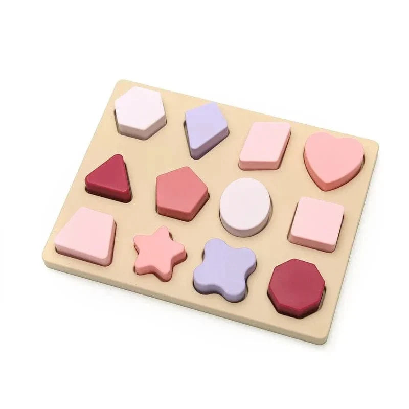 Silicone Shape Puzzle for Toddlers