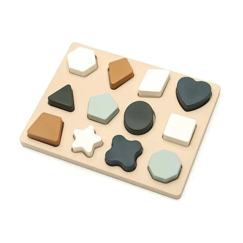 Silicone Shape Puzzle for Toddlers