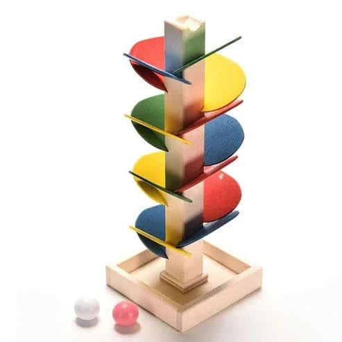 Wooden Musical Marble Tree Toy